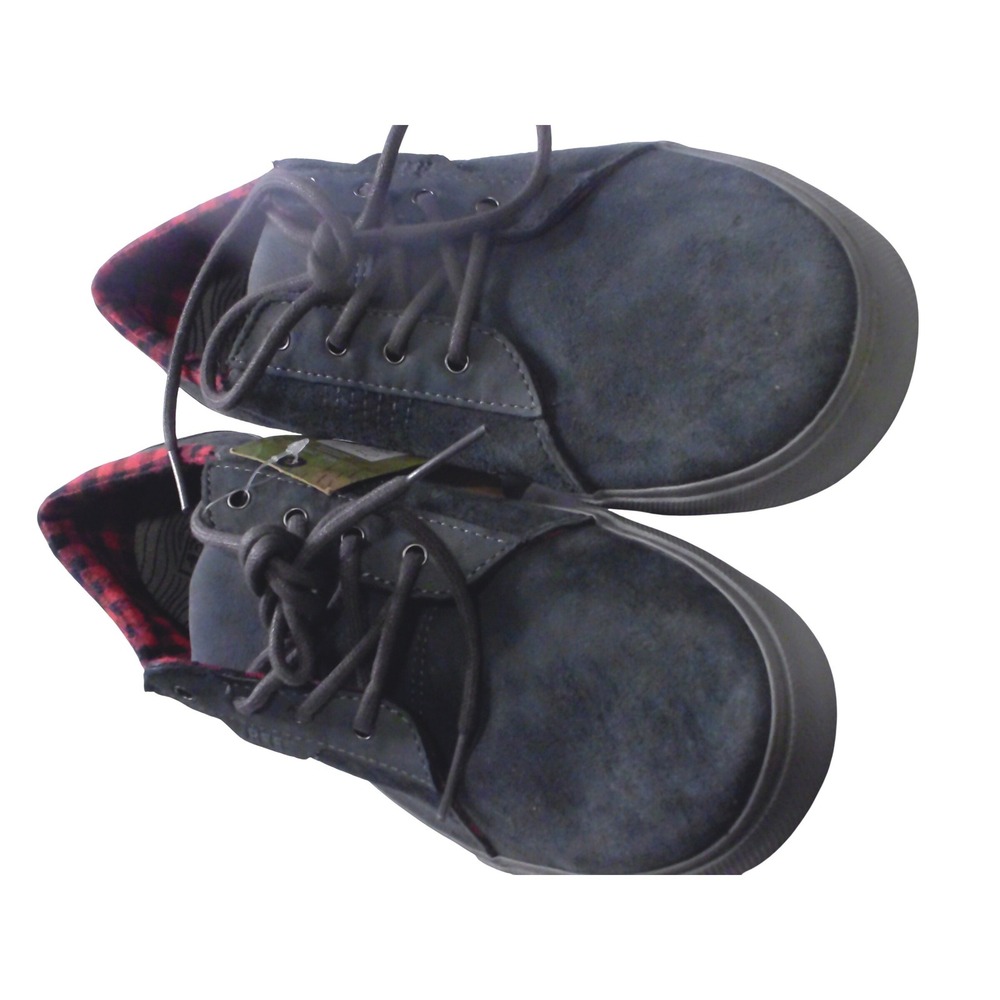 Reef Rover Low Suede Sneakers Mens 9 Gray Plaid Flannel Liningβ RF001006GBC